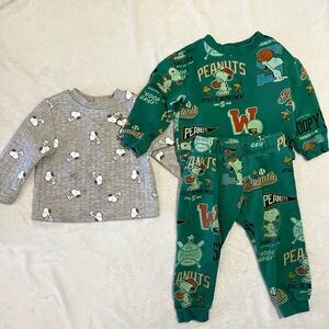 18M-24M Snoopy Sweater & Sweatpants